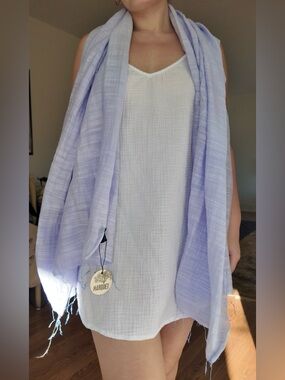 Marquet NWT Blue Scarf